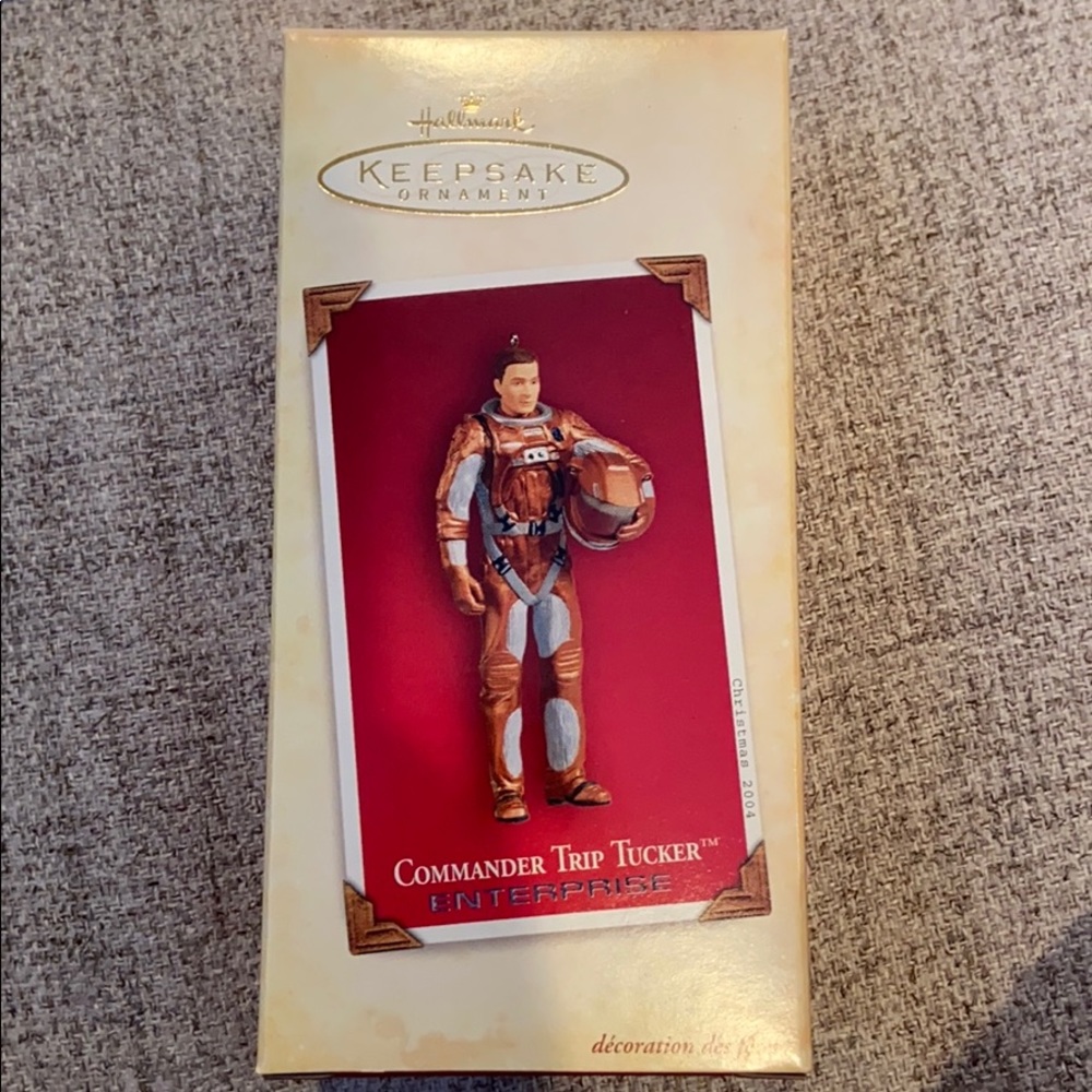 HallmarkStarTrek Enterprise Commander Trip Tucker